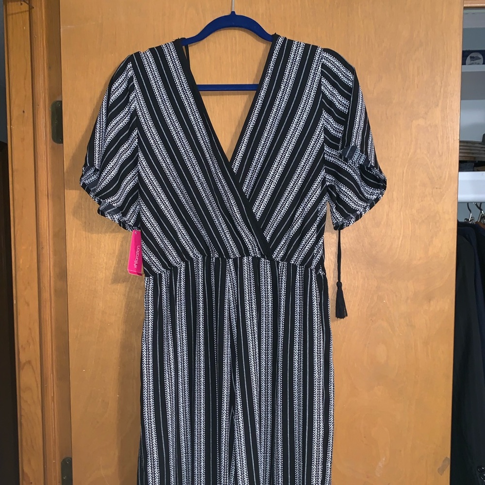 Black and White Jumpsuit